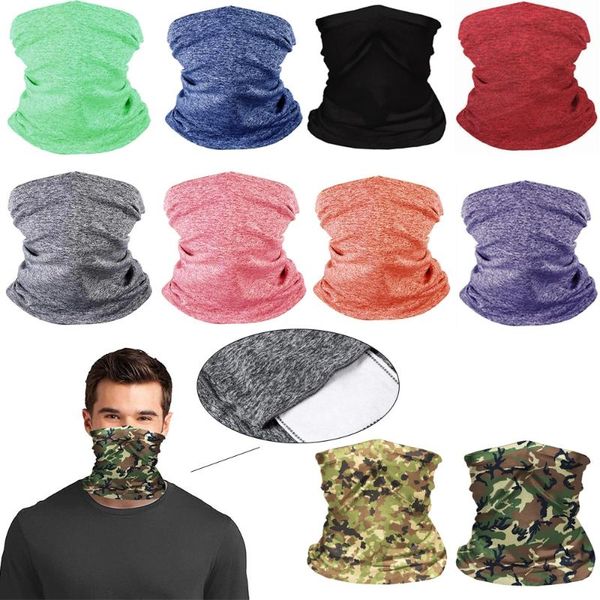 

cycling caps & masks neck gaiter balaclava multi-function bandana face tube headband scarf headwear cap outdoor supplies, Black