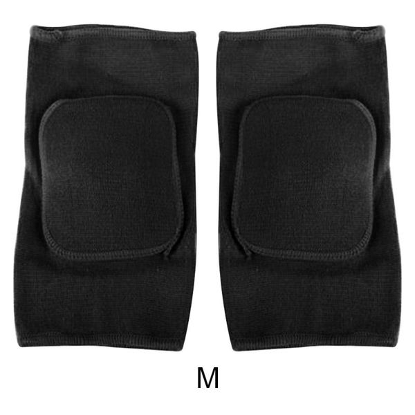 

elbow & knee pads 2 pieces sports kneepad dancing protector volleyball tennis brace support winter crossfit workout training, Black;gray