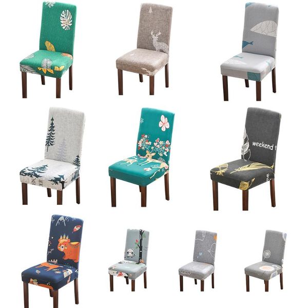 

cartoon elastic chair cover stretch spandex home slipcover case for wedding seat el floral furniture universal covers
