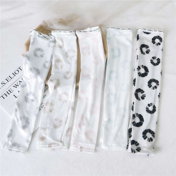 

prevent bask in cuff floret ink series sunscreen ice silk sleeves for women