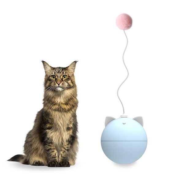 

automatic electric pet cat toy 7 colors led lights silent motor toys