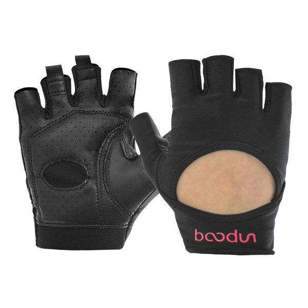 

five fingers gloves ladies weightlifting gloves, yoga sports non-slip dumbbell half-finger, Blue;gray