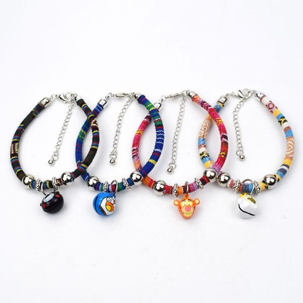 

cat collars & leads collar pet accessories dog necklace with bell kitten kitty kawaii puppy supplies products for cats dogs