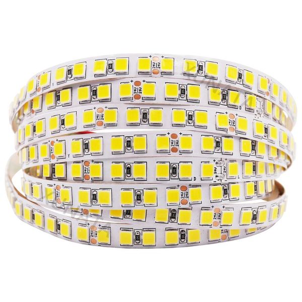 

strips 12v 24v 5054 led strip 5m 120led/m waterproof warm white /cold stripe flexible ribbon tape more bright than 5630