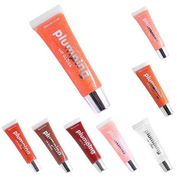 

lip gloss professional shiny vitamin e mineral oil moisturizing plumping lipstick makeup tint clear matte volume liquid p5i0