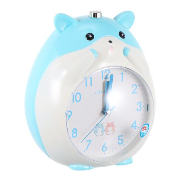 

desk & table clocks multifunctional night light bedside clock cartoon hamster children alarm