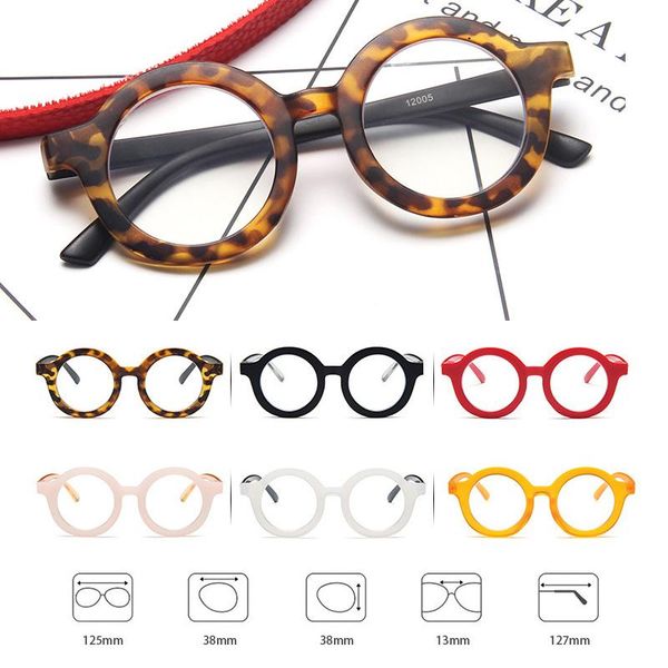 

sunglasses anti blue light kids glasses children round optical frame eyeware boy girls computer transparent eyeglasses uv400, White;black