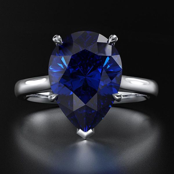 

fashion luxury real 925 sterling silver marquise created moissanite diamonds gemstone emerald engagement rings jewelry wholesale cluster, Golden;silver