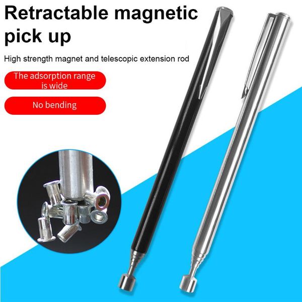 

professional hand tool sets 2021 strong magnetic pick up stick extension suction rod magnet pen for metal picker gap cleaning