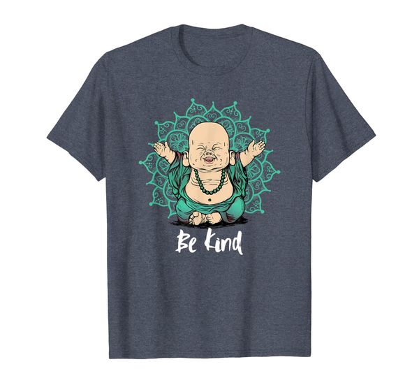 

be kind t shirt happy buddha shirt buddha mandala tee gift, White;black
