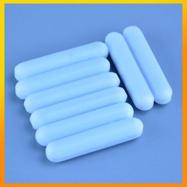 

lab supplies laboratory magnetic ptfe stirrer mixer stir bars white color without pivot ring