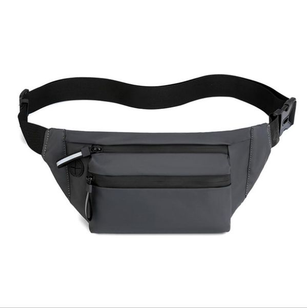 

fashion women men waist bag belt mobile phone zipper pouch packs bags