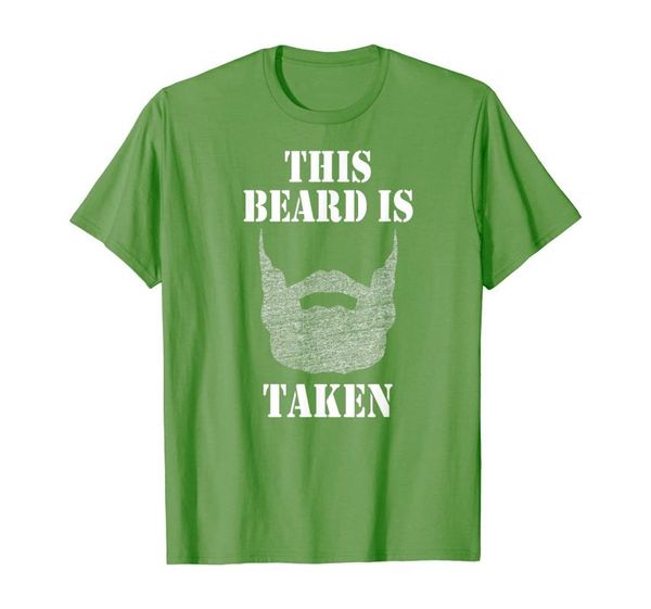 

men's t-shirts this beard is taken funny t shirt, White;black
