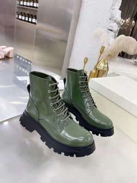 

designer's latest customized logo women's boots leather non slip rubber sole luxury comfort exquisite technology -, Black