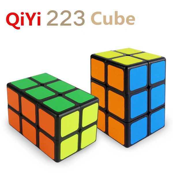 

qiyi 223 cube black speed puzzle cubes mofangge 2x2x3 magic cube 322 cubes special educational toy for kids adults 3x2x2