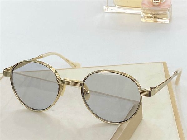 

0782 new ladies fashion glasses electroplating retro full frame glasses simple fashion men simple fashion style small frame round frame0782, White;black