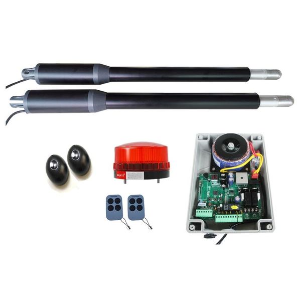 

swing gate motor system automatic dc 24v door driver actuator gates operator fingerprint access control