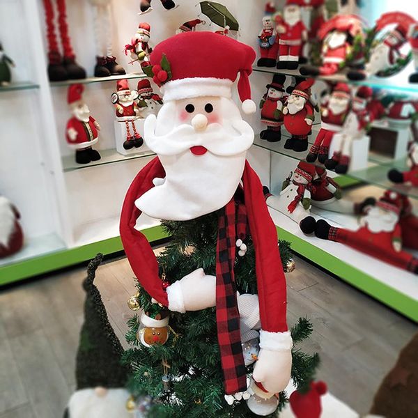 

christmas decorations tree er star santa claus hat *