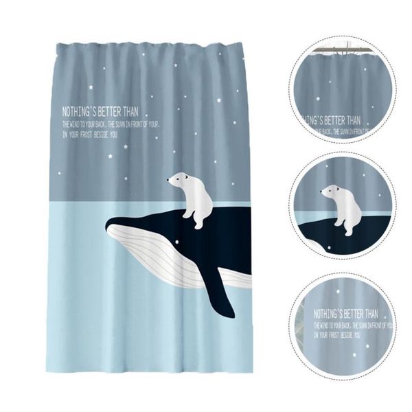 

shower curtains 1pc curtain bathroom waterproof with hooks decoration