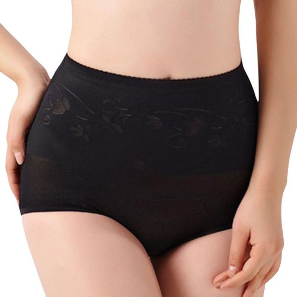 

women's shapers control panties high waist trainer body shaper seamless slimming underwear bulifter shapewear briefs, Black;white