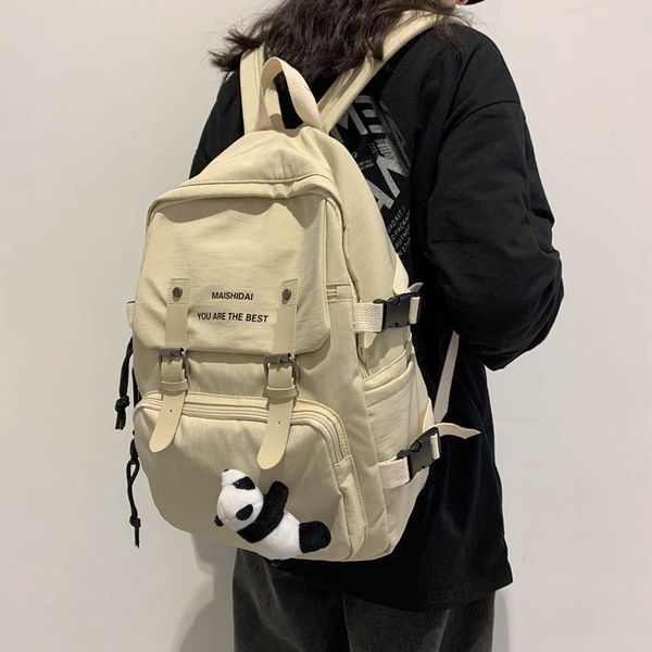 

backpack women nylon waterproof school bag travel girl kawaii student lapfemale fashion high-capacity