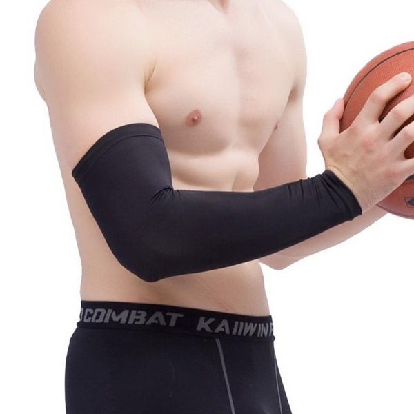 

men's powerlifting elbow support gym fitness training strength pads weight lifting squat supine press 7mm & knee, Black;gray