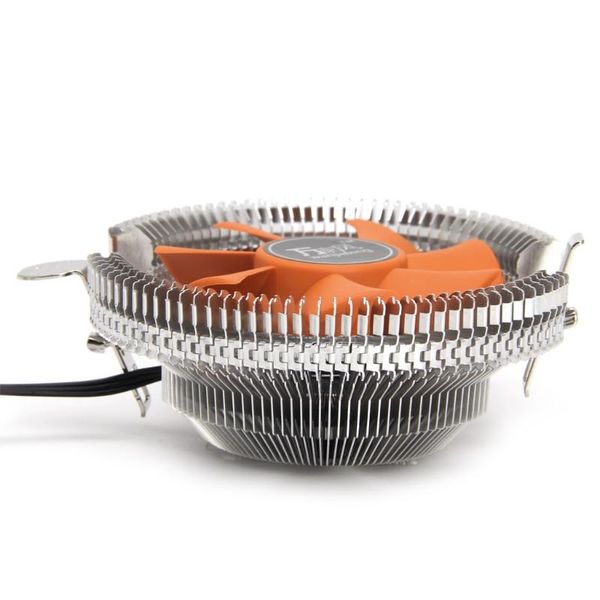 

2200rpm cpu silent fan cooler cooling heatsink for intel lga775/1155 am2/3 drop fans & coolings