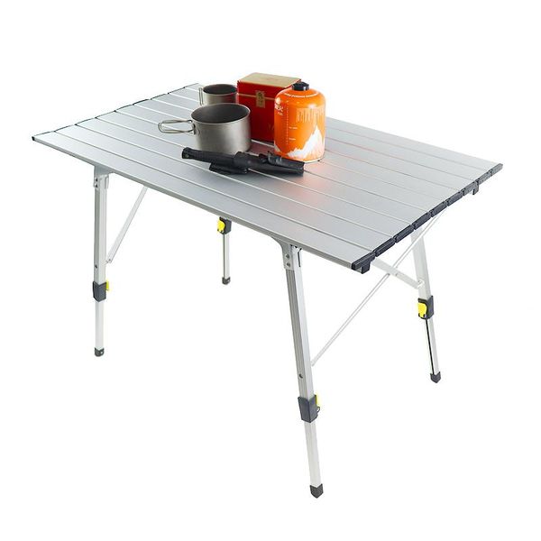 

camp furniture camping table aluminum alloy compact roll for outdoor bbq