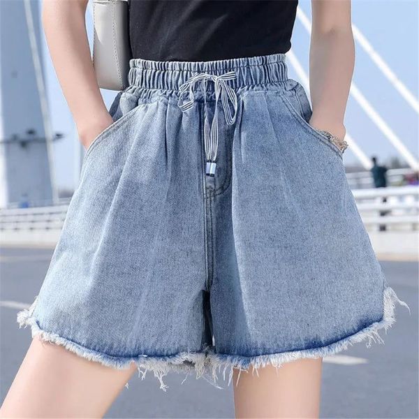 

women's shorts fashion ins jeans girl summer females harajuku ripped womens hip hop korean ulzzang street high, White;black