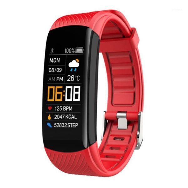 

smart wristbands c5 fitness tracker with heart rate sleep monitor sports activity watch waterproof bracelet for all1