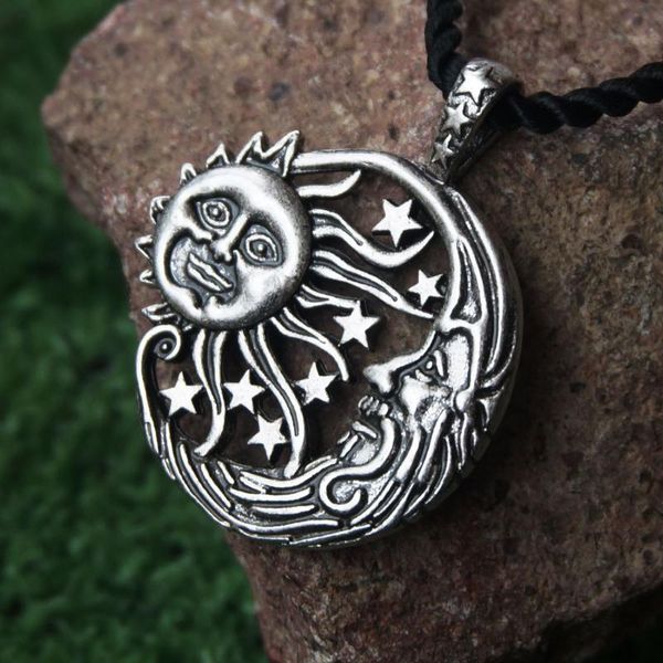 

chains wiccan pendant necklace charms for women gift accessories, Silver