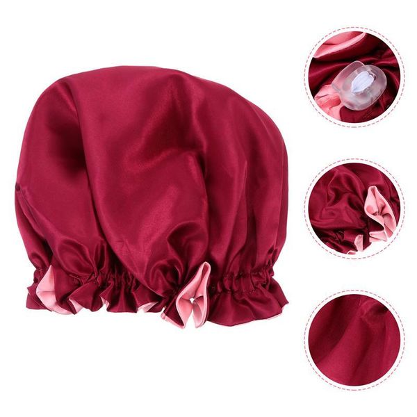 

shower caps 1pc hair care cap chemo hat creative women bathroom fashion night