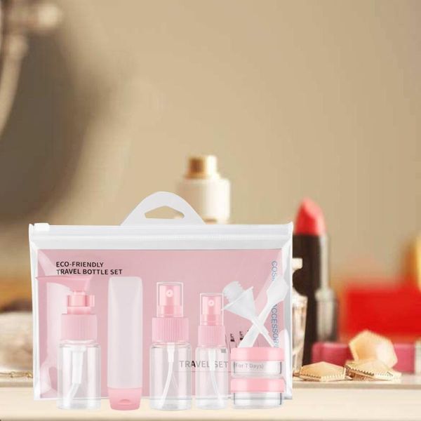

storage bottles & jars pet travel toiletry set cream portable refillable containers squeezable sprayer sets for shampoo loti