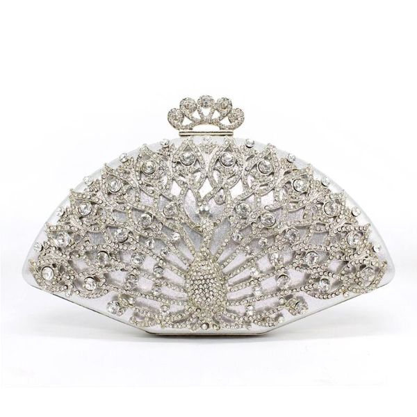 

luxury designer women evening bags brand diamond crystal party clutch bag fashion bridal wedding handbag bolsos