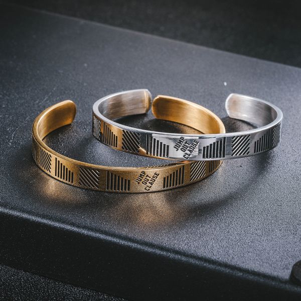 

high-quality stainless steel bangle & bracelet for women men bangles fashion jewelry accessory, Black