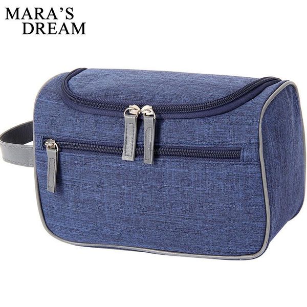 

mara's dream women cosmetic cases portable large capacity waterproof bag casual simple canvas wash storage bags &