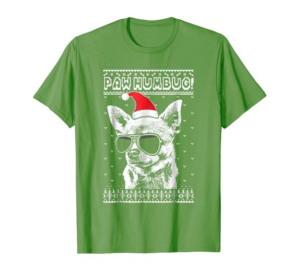 

Paw Humbug Funny Chihuahua Anti Xmas T-Shirt, Mainly pictures