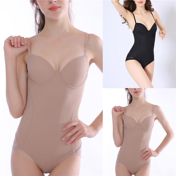 

women's shapers body shaper women shapewear bodysuit femme black slimming underwear bulifter xl soft open crotch lingerie 8wne, Black;white