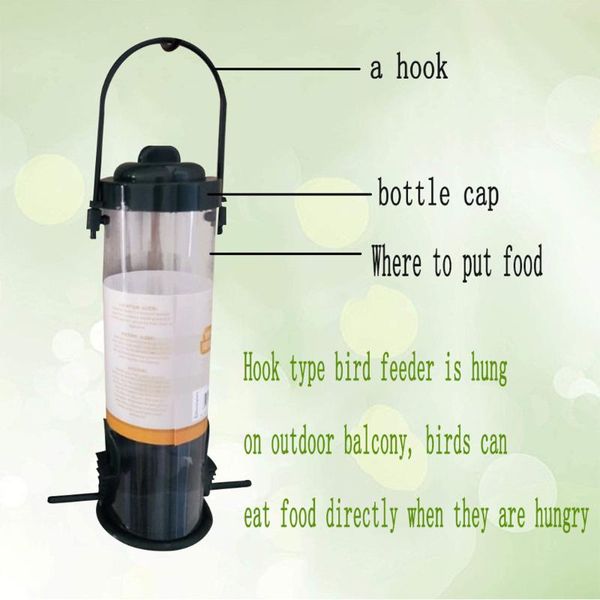 

bird cages outdoor feeder plastic practical 2xhanging brand durable