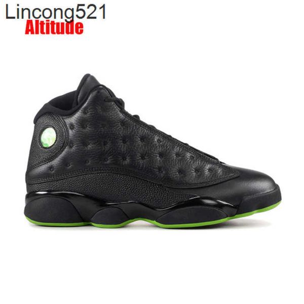 

lucky green 13 13s basketball shoes men court purple chutney black mens cat cap gown trainers sneakers sports shoes35eh