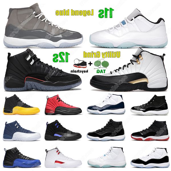

with socks 12s men women basketball shoes royalty utility grind dark concord 11s cool grey jubilee 25th anniversary bred legend blue space j