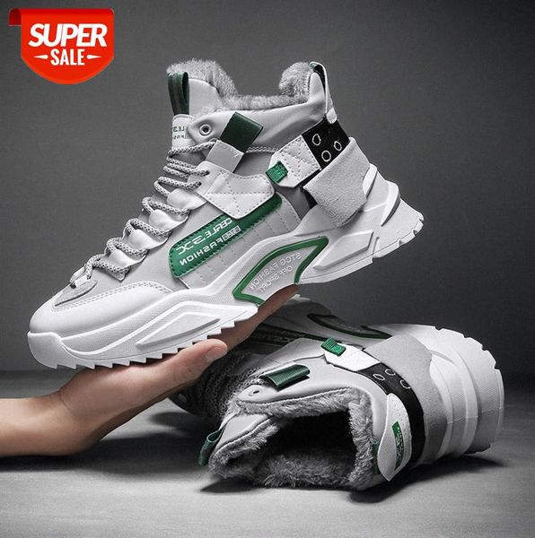 

color-blocking thick-soled casual sports shoes #w79p