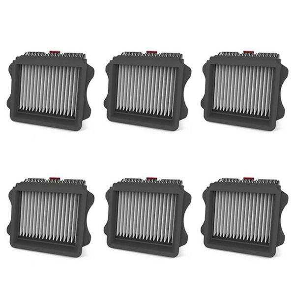 

6pcs hepa filter for tineco ifloor plus/ floor one cordless vaccuum hard replacement vacuum cleaner filters cleaners