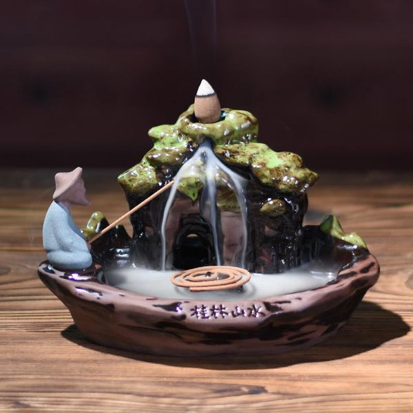 

sachet bags alpine flowing water back to the censer ceramic craft creative putting incense lm01071145