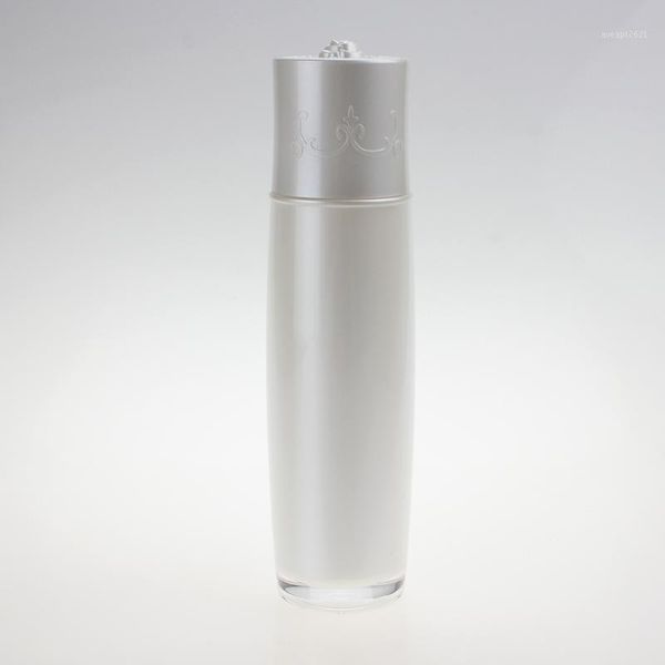 

storage bottles & jars luxury design lotion bottle pink/white,120ml plastic container