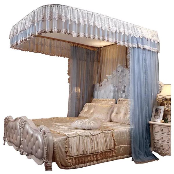 

mosquito net fashion electric home 1.8 m bed rail pulley thick princess curtains decoration