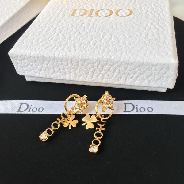 

home dijia's new golden letter earrings in 2021