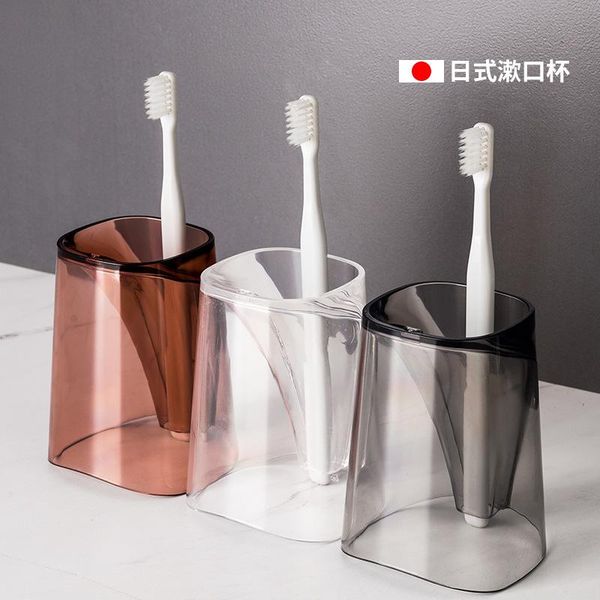 

hooks & rails transparent large capacity gargle cup thickened drop-resistant high temperature resistant drinking arc mouth tooth