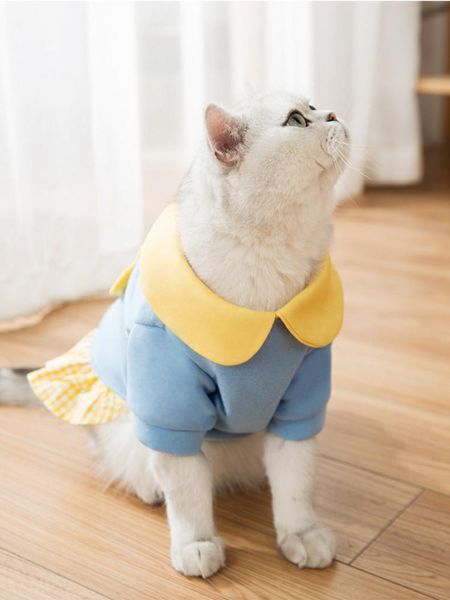 

cat and dog sweater pullover small clothes chihuahua yorkie puppy jacket pet clothing costumes
