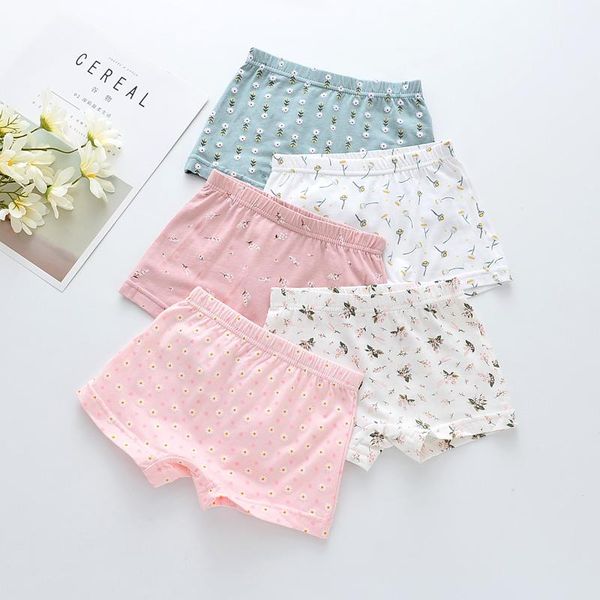 

panties 5pcs/lot girls cotton boxer briefs girl shorts children's kids underwear for 2-14 years gu209, Camo